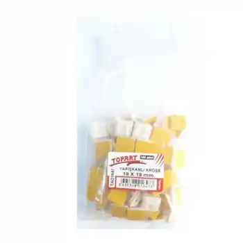 Topart TA01647 19x19mm Yapışkanlı Kroşe 100lü paket