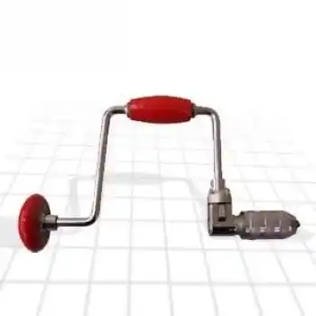 Topshop TH14319 Ahşap Saplı Kollu Marangoz Matkap