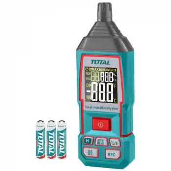 Total TETHT031 Dijital Nem ve Sıcaklık Ölçer