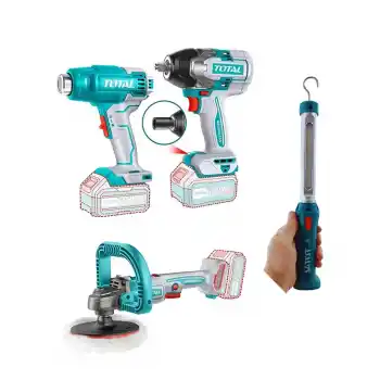 Total TOSLI241182E Akülü 4 Parça El Aleti Seti
