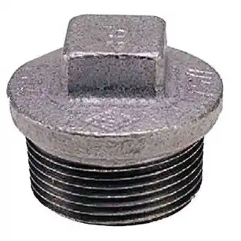 Trakya Döküm 1/2 Galvaniz Dış Dişli Tapa