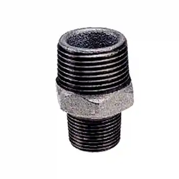 Trakya Döküm 1 1/2x1 1/4 Siyah Nipel Redüksiyon