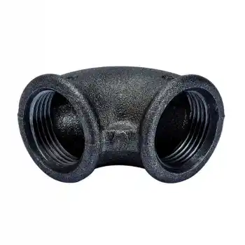 Trakya Döküm 1 1/4x1 Siyah Dirsek Redüksiyon