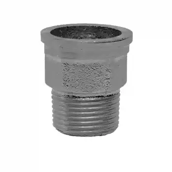 Trakya Döküm 1x1/2 Siyah Dış İç Dişli Manşon