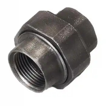 Trakya Döküm 2 1/2 Siyah Düz Rakor