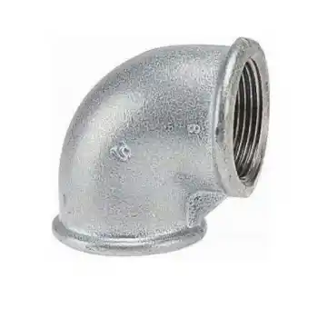 Trakya Döküm 3/8 Galvaniz Dirsek 90°