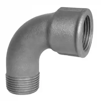 Trakya Döküm 3 Galvaniz İç ve Dış Dişli Kısa Deveboynu