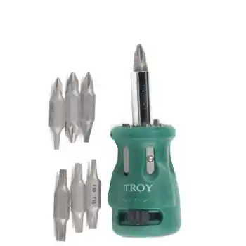 Troy 22004 Bits Uçlu Topaç Tornavida, 1 Adet