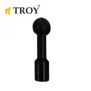 Troy 25081 Avuç Taşlama İçin Küresel Ahşap Zımpara, Öğütme Ucu, M14-30