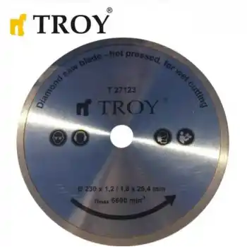 Troy 27123 Mermer Porselen Kesici Elmas Testere, 230mm