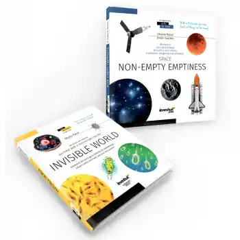 Uzay. Mikro dünya. Bilgilendirici kitap (iki ciltli sürüm). Ciltli kapak