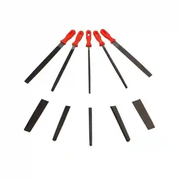 Vinko VI29311 Victor 8 5li Plastik Saplı Eğe Takımı