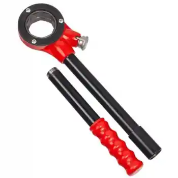 Virax 1362 95 1/8 - 1.1/4 Değiştirilebilir Başlıklı Manuel Diş Açma Makinesi için Cırcır Pafta Kolu