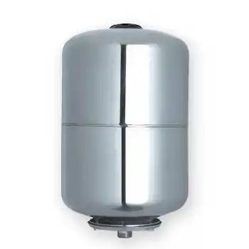 Water Sound 8 Litre 1 Silindirik Küre Paslanmaz Çelik Hidrofor Tank