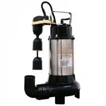 Water Sound V1100DFA 1,5HP Asansör Flatörlü Bıçaklı Kirli Su Drenaj Pompası