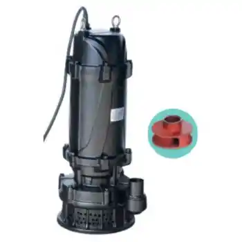 Water Sound WQ10-60-5.5H 7,5HP Trifaze Döküm Gövdeli Yüksek İrtifalı Atık Su Pompası