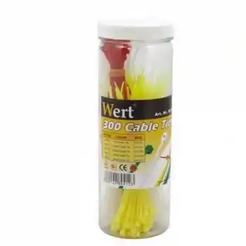Wert 2430 Kablo Bağı Seti, 300 Parça