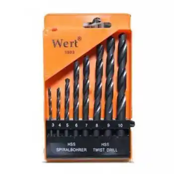 Wert 3503 HSS Matkap Ucu Seti (8 Parça)