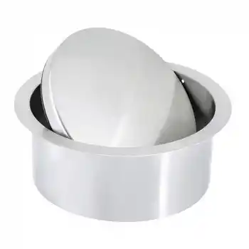 Xinda GS66S 304 Kalite Satine Paslanmaz Çelik Çöp Bacası