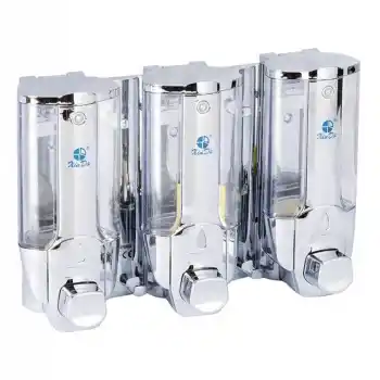 Xinda ZYQ138T Silver Üçlü Butonlu Sıvı Sabun Verici