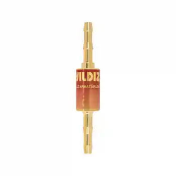 Yıldız 1018 Q6,3mm Asetilen Propan Hidrojen Doğalgaz Hortum Arası Alev Emniyet Valfi