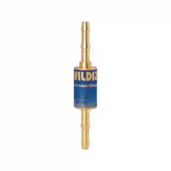 Yıldız 1028 Q6,3mm Oksijen Hortum Arası Alev Emniyet Valfi