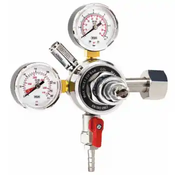 Yıldız 5070-P Tek Regülatörlü W 21.80 x 1/14 CO2 Karbondioksit Meşrubat Regülatörü