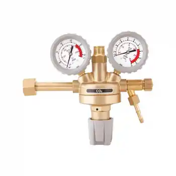 Yıldız 5150S Manometreli 21 L/min W 21.80 x 1/14 CO2 Karbondioksit Basınç Düşürücü