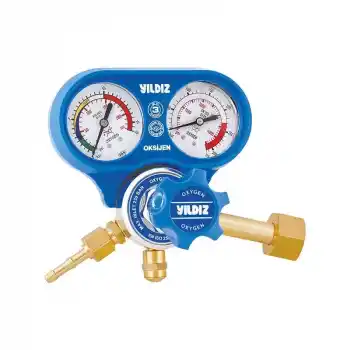 Yıldız 5401S 0-10 Bar G 3/4” Oksijen Basınç Düşürücü