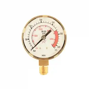 Yıldız 54315 230 Bar Kadran sonu 315 Bar-Basınç Göstergesi