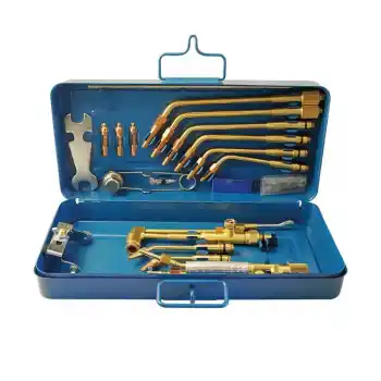 Yıldız 8800 Metal Çantalı Kaynak ve Kesme Hamlaç Takımı 8 li