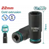 Total THDIS12222L 22mm 1/2 Altı Köşe Darbeli Derin Lokma