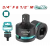 Total THIAD3412 3/4-1/2 Darbeli Lokma Adaptörü