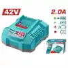 Total TFCLI42021E Yedek Akü Şarj Aleti 42V 2.0A