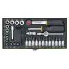 Proxxon 23040 1/4 ve 1/2 56 Parçalı Lokma ve Bits Takımı