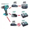Makita DHP490WVE Akülü Darbeli Matkap
