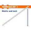 Wadfow WSR3330 Paslanmaz Çelik Çetvel 1000mm