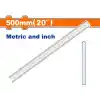 Wadfow WRU1350 Paslanmaz Çelik Çetvel 500mm