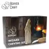 BeaverCraft DIY03 Ahşap Sihirbaz Figürü Oyma Hobi Seti