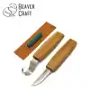 BeaverCraft S01 Ahşap Kuksa Kaşık Oyma Bıçağı Seti 4 Parça