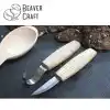 BeaverCraft S01 Ahşap Kuksa Kaşık Oyma Bıçağı Seti 4 Parça
