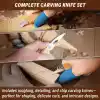 BeaverCraft S15 Çip Oyma ve Yontma Bıçağı Seti 6 Parça