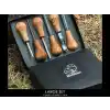BeaverCraft SC05 Avuç İçi Ahşap Oyma Iskarpela Seti 6 Parça