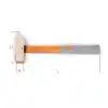 Beta 1370BA/PL 1000 Fiber Saplı Kıvılcım Çıkarmayan Çekiç 1000 Gr 013700820