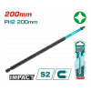 Total TACIM71PH2200 Darbeli PH2 20 cm Bits Uç