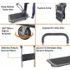 Duffmart PR2330 Pro Katlanır Platform 4 Tekerlekli Paket Taşıma Arabası 300 Kg