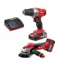 Einhell TE-TK 18 Li Kit Akülü Combo Matkap Taşlama Seti