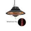 Elcon HF-2000 Elektrikli Tavan Tipi Sarkıtlı Infrared Isıtıcı 2000W