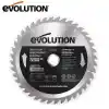 Evolution FW185TCT-40 İnce Ahşap Daire Testere Bıçağı 185mm
