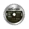 Evolution GW255TCT-40 Ahşap Daire Testere Bıçağı, 255mm